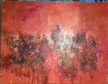 Sample artwork by Philippe Cara Costea (1925 - 2006), known for painter and sculptor - View similar artists and auction records