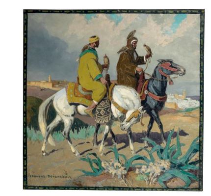 FAUCONNIERS MAROCAINS MOROCCAN FALCONNERS