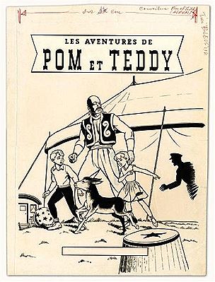 Sample artwork by Francois Craenhals (1926 - 2004), known for comics - View similar artists and auction records