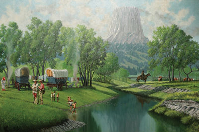 Summer Camp Near Devil's Tower