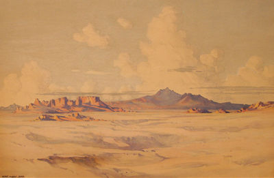 Afernoon, Mojave Sunset