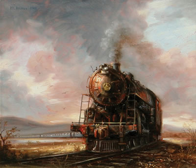 Highball by Melvin Orville Miller Jr - Auction record, sale price, and art valuation. Compare with similar artists and explore comparable artworks.