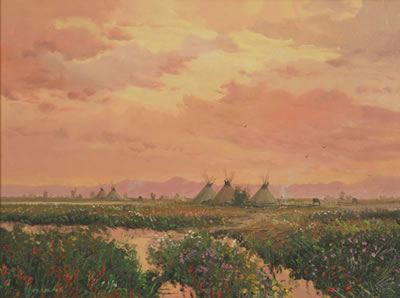 Native American Encampment