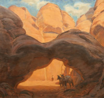 Beneath Slick Rock Bluffs