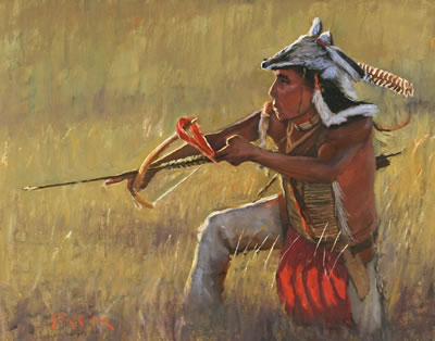 Indian with Bow