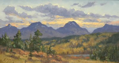 Glacier Park Sunset