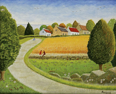 Pastoral landscape