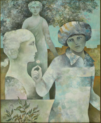Sample artwork by Mario Doretti (1970s), known for painting - View similar artists and auction records