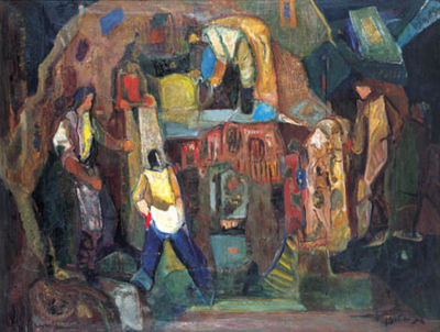 Builders by Mordechai Levanon - Auction record, sale price, and art valuation. Compare with similar artists and explore comparable artworks.