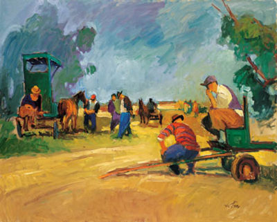 The market in Jaffa