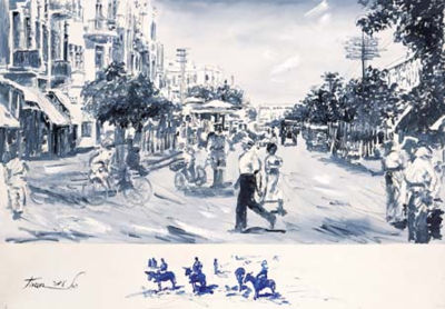 Allenby strret corner of King George