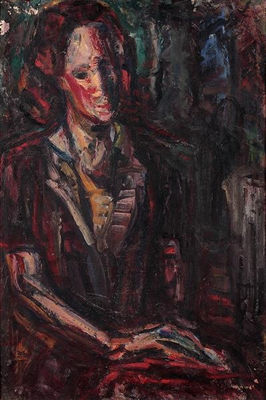 Portrait of a seated woman by David Lan-Bar - Auction record, sale price, and art valuation. Compare with similar artists and explore comparable artworks.