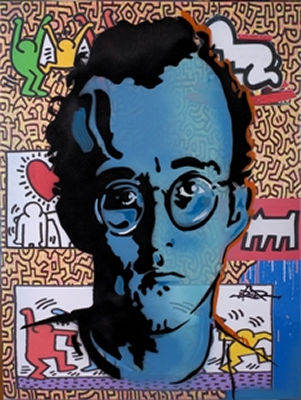 Sample artwork by Dan Groover (Born 1970), known for painting - View similar artists and auction records