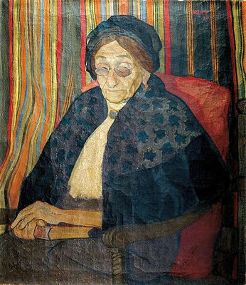 Elderly woman, 1920