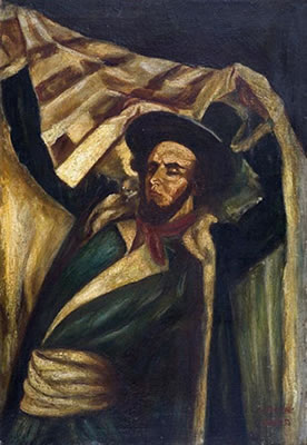 Rabbi with talith, 1939-1945
