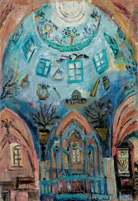 Sample artwork by Menachem Shemi (1896 - 1951), known for painting and sculpture - View similar artists and auction records