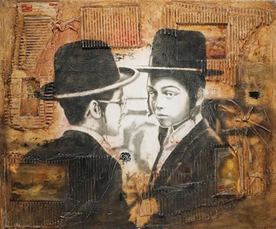 Two Hassidic boys