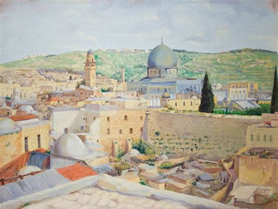 Sample artwork by Jakob Eisenberg (1897 - 1966), known for painting - View similar artists and auction records