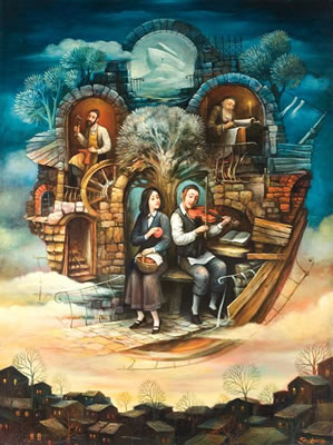 The Jewish home by Boris Shapiro - Auction record, sale price, and art valuation. Compare with similar artists and explore comparable artworks.