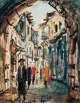 Jerusalem street scene