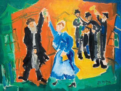 Wedding by Shlomo Van Den Berg - Auction record, sale price, and art valuation. Compare with similar artists and explore comparable artworks.