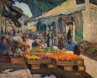 The market in Mea Shearim