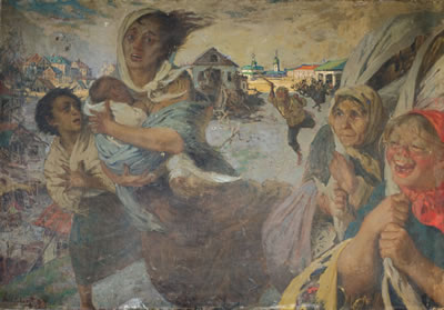 Sample artwork by Joel J Levitt (1875 - 1937), known for landscape, etcher - View similar artists and auction records