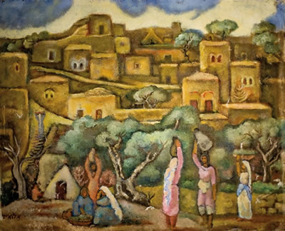 Village in the Galilee, 1920's