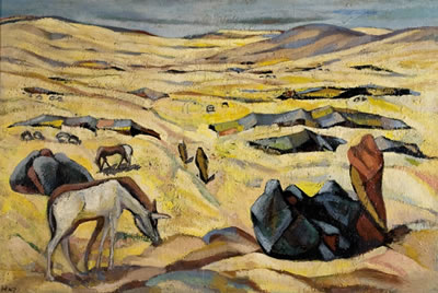 Bedouins near Beersheba, c. 1949