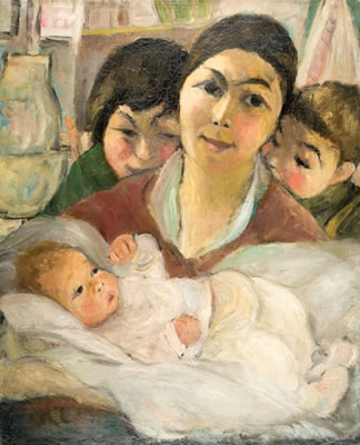 Blessed woman, c. 1927