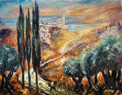 Safed landscape