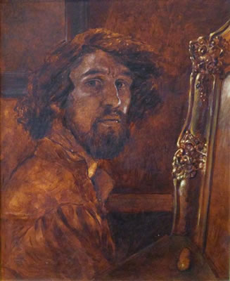 Portrait of Israel Zohar: Self-portrait , 1971