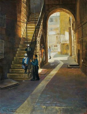 Mea Shearim, 2004 by Varda Ginsburg - Auction record, sale price, and art valuation. Compare with similar artists and explore comparable artworks.