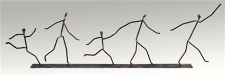 The run by Zehava Grossman - Auction record, sale price, and art valuation. Compare with similar artists and explore comparable artworks.