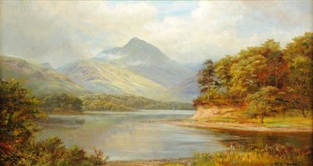 Derwentwater with Skiddaw