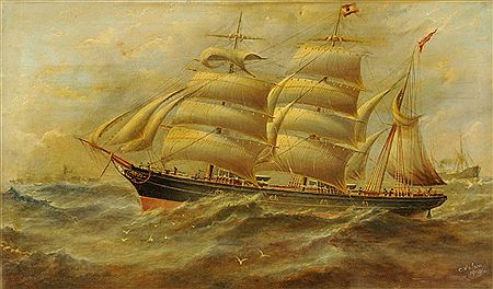 "Silver How", Built 1875 at Whitehaven, 1279 tons