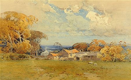 "Westmorland scene" by Frederick Tucker - Auction record, sale price, and art valuation. Compare with similar artists and explore comparable artworks.