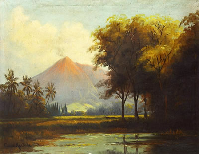 Mountain View, 1936 by Frederik Kasenda - Auction record, sale price, and art valuation. Compare with similar artists and explore comparable artworks.