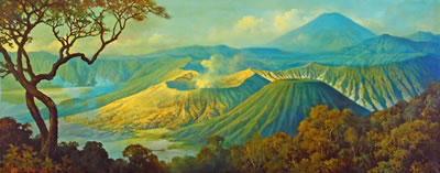 Sample artwork by Mahyuddin S (1924 - 1993), known for painting - View similar artists and auction records