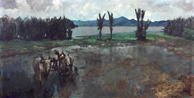 Membajak Sawah