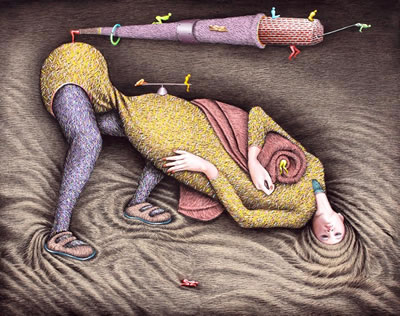 Sample artwork by Edo Pop (Born 1972), known for painting - View similar artists and auction records
