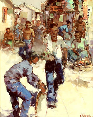 Indonesian Street Sellers