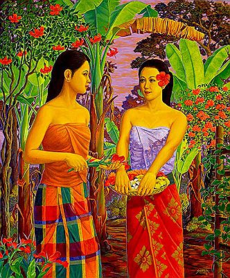 Gadis dan Bunga, 2006 by J Sodick Ardani - Auction record, sale price, and art valuation. Compare with similar artists and explore comparable artworks.