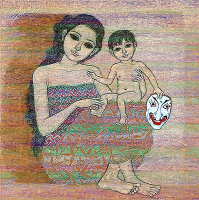 Ibu, Anak dan Topeng Petruk, 1989