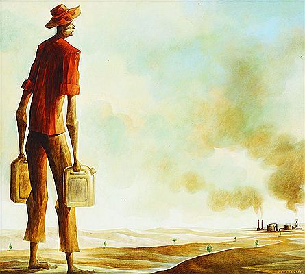 Sample artwork by Januri (Born 1977), known for painting - View similar artists and auction records