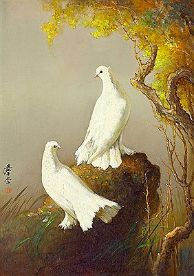 Sample artwork by Tatang Koentjoro (- 1993), known for landscape/still-life/animal painting - View similar artists and auction records
