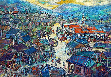 Pasar Di Perkampungan