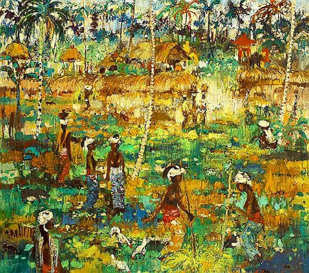 Bali Life by Anton Huang - Auction record, sale price, and art valuation. Compare with similar artists and explore comparable artworks.