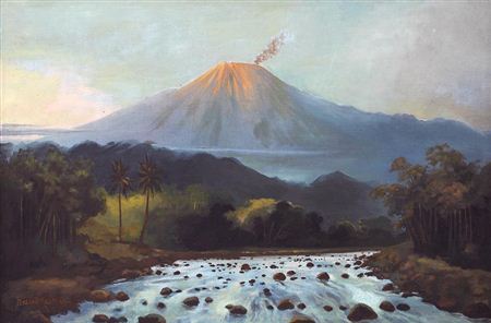 Sample artwork by Frederik Kasenda (1920 - 1950), known for painting - View similar artists and auction records