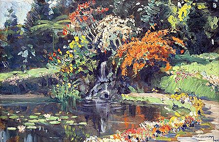 Lotus Pond, 1986 by Hendrik Arend Ludolf (Hal) Wichers - Auction record, sale price, and art valuation. Compare with similar artists and explore comparable artworks.